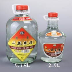 TRIPLE DISTILLED RICE WINE5.18L $500/box